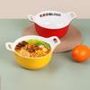 Melamine Double-Handle Soup & Noodle Bowls