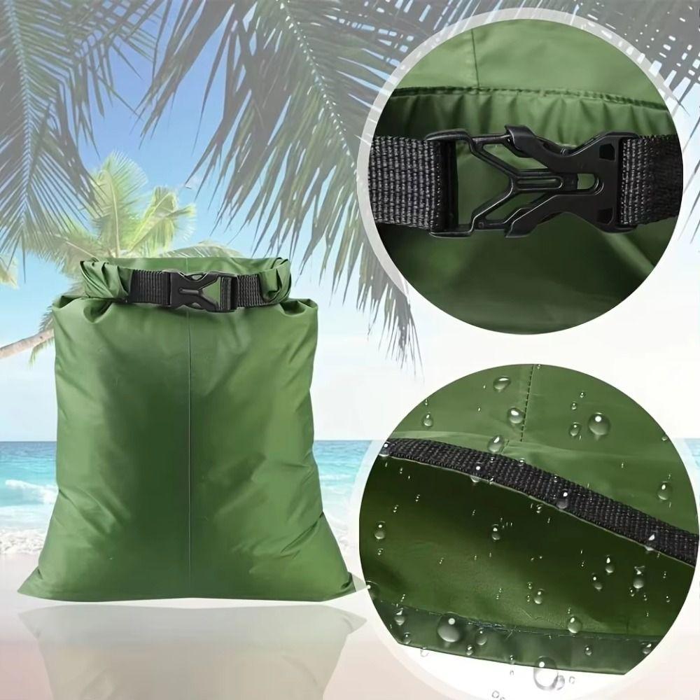 8pcs/set Waterproof Waterproof Dry Bag Large-Capacity Beach Backpack Beach Swimming
