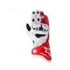 Pro Motorcycle Leather Gloves Road Bike Racing Riding Tracks Red/white Genuine Leather Motorbike Cowhide Gloves