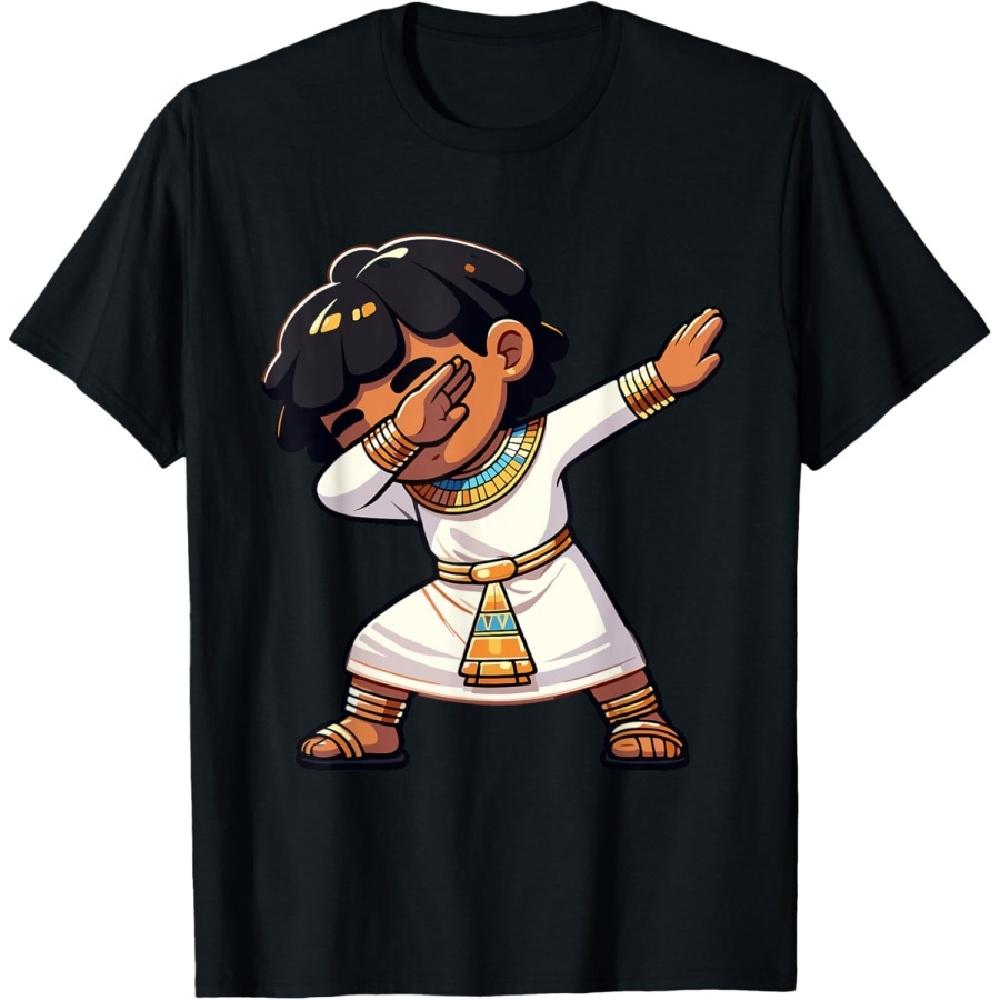 

Мальчики Египетский Дэб Фараон Египетская Одежда Футболка XXXXXL чёрный