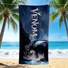 1Pc Venom Antihero Beach Towel Quick Dry Multiuse For Beach Pool Gym Yoga Home Travel Christmas Halloween Xmas Gift S1905