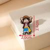 One Piece Anime Brooch Pin: Enamel Metal Badge for Clothing Decoration
