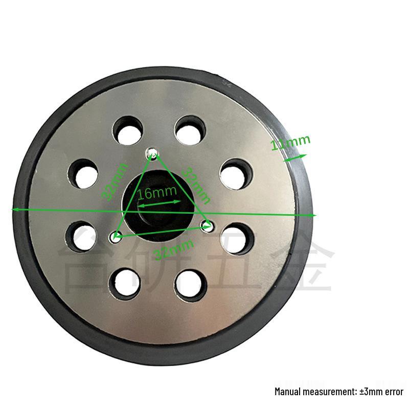 5-inch 8-hole Self-adhesive Sanding Pad for Electric Polishers and Grinders