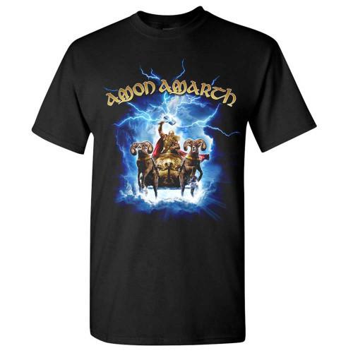 Amon Amarth Thor Crack The Sky T-Shirt Unisex T-Shirt XL