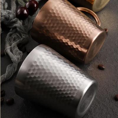 Taza de Café Tazas de Vidrio Jarra de Cerveza Mate Acero Inoxidable 304 Taza Artículos para Beber Tazas Termo Cocina Comedor Bar Hogar Jardín