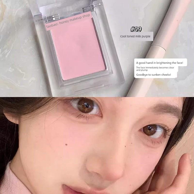 Eyeliner in One Convenient Package! Single-Color Eyeliner Powder in Gray-Brown, Long-Lasting Color, Smudge-Proof, Water-Soluble, Matte and Natural