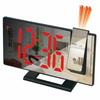 Temperature Display Projection Alarm Clock Backlight LED Alarm Clock  Wall Mount