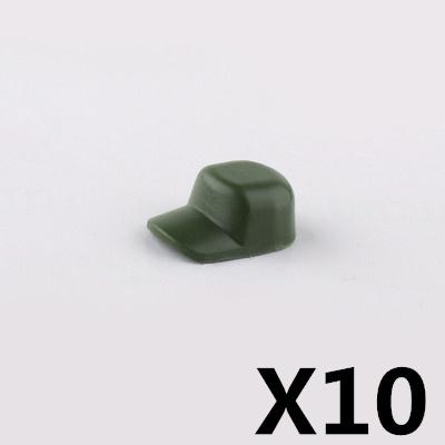 US Soviet British Soldier Figures Helmet M1ssh40 M3 Beret Military Accessories Building Blocks Toys For Children J004