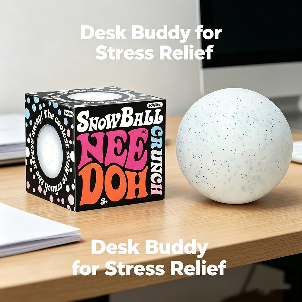 New Product NeeDoh Snow Ball Crunch Snow Ball Crunch Stress Relief Toy