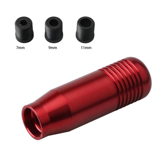 Pomello Cambio Manuale Universale in Alluminio per Auto Leva Cambio Manuale Accessori Interni Auto