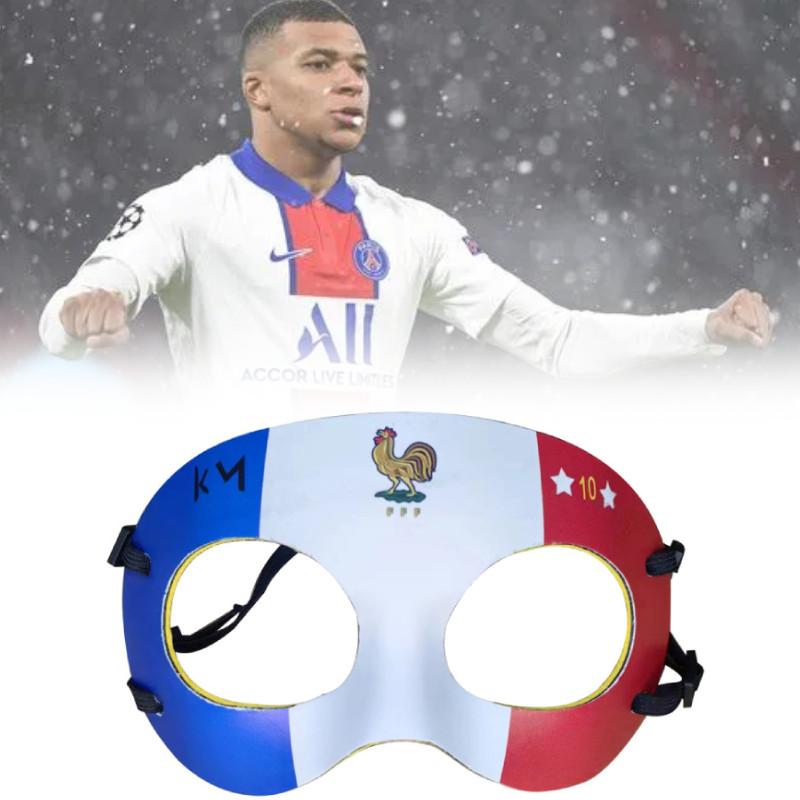 Mesterskap Europeisk Fotball Cosplay Mbappe Maske Gaulois Ansiktsbeskyttelse