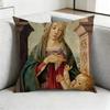 Sandro BBotticelli Renaissance Pillow Case Square DoubleSided Sofa Cushion Cover Bedroom Bedside Pillow Gift