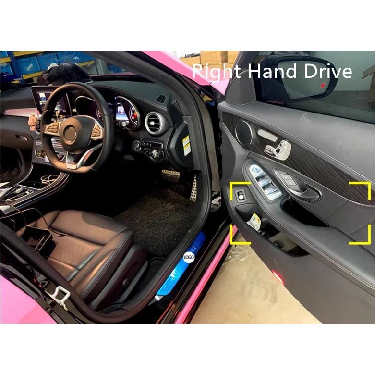 For Mercedes Benz New C GLC Class 2016 2017 2018 X253 C253 W205 C205 Car Door Storage Box Tray Organizer Interior Accessories