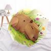 1pc Capybara, Sleepy Automatic Open/Close Umbrella - Compact Travel Umbrella, Gift for Birthdayyy251208176