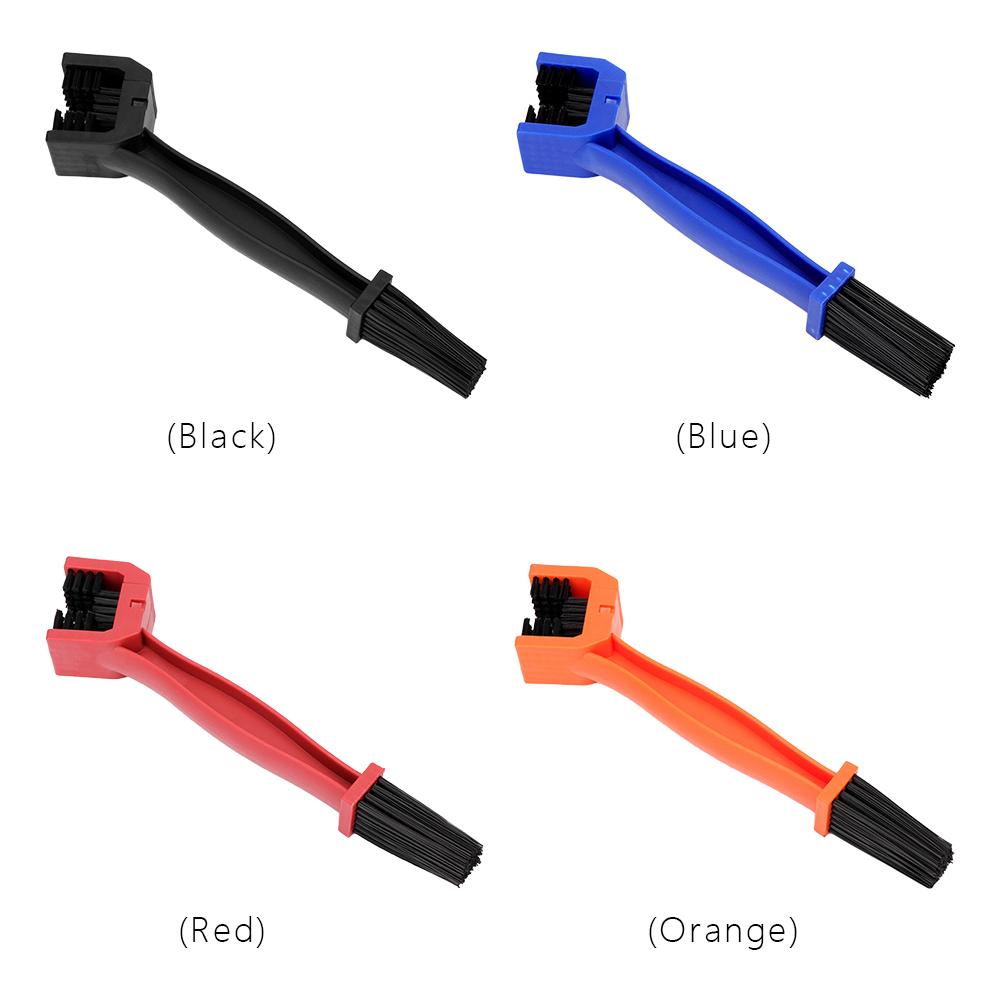 Portable Bicycle Cleaning Brush Multipurpose Motorcycle Bicycle Chain Clean Brush Lightweight Maintenance Bike Accessories