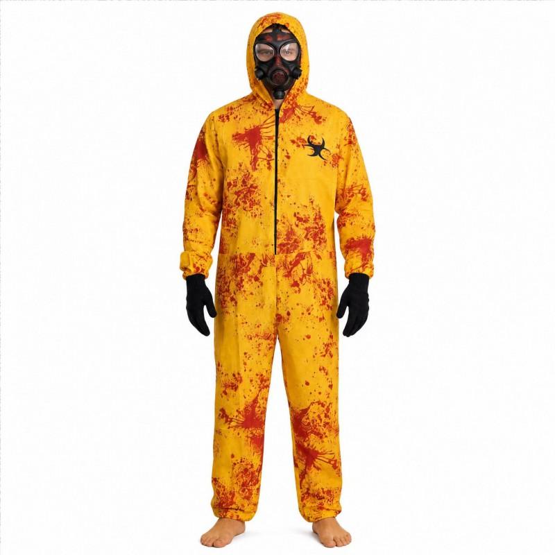 Halloween Cosplay Costume Zombie Theme Radiation Protection Suit Role Play