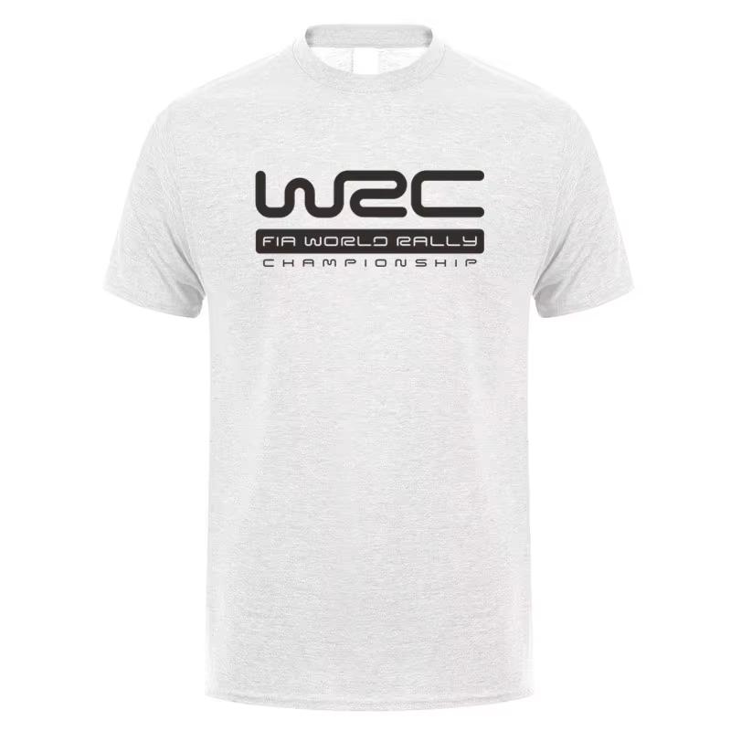 

2026 new model World Rally Championship WRC T Shirts Fashion Men Summer Short Sve Mans T Shirt Print Y2k Short Sleeves Classic S