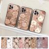 Beautiful Gold Rose Phone Case Silicone Soft For Iphone 16 15 14 13 12 11 Pro Mini XS MAX Plus X Cover