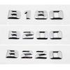BKS2 Car Letter Sticker Rear Badge Embedding Emblem For Mercedes Benz B Class B35 B45 B63 B180 B200 B220 B250 B260 B300 Decoration
