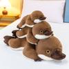 Lie-Down Platypus Plush Toy Pillow: Stuffed Animal Companion for Kids' Birthdays