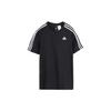 Casual Sports Training Round Neck Short Sleeve Black Men's S98717