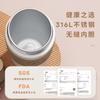 Insulated Cup Portable Coffee Cup 316 Stainless Steel Ins Student Cup with Lifting Rope Birthday Gift
