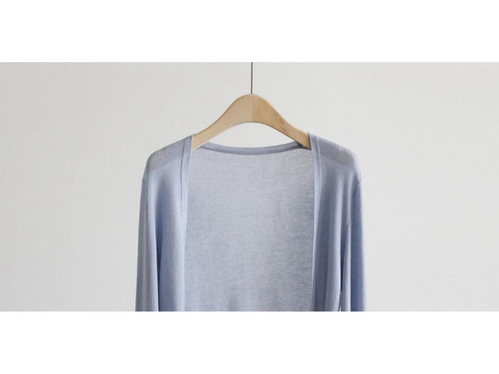 Damski kardigan z tencelu: Letni szal, jesienna cienka kurtka, top klimatyzacyjny.