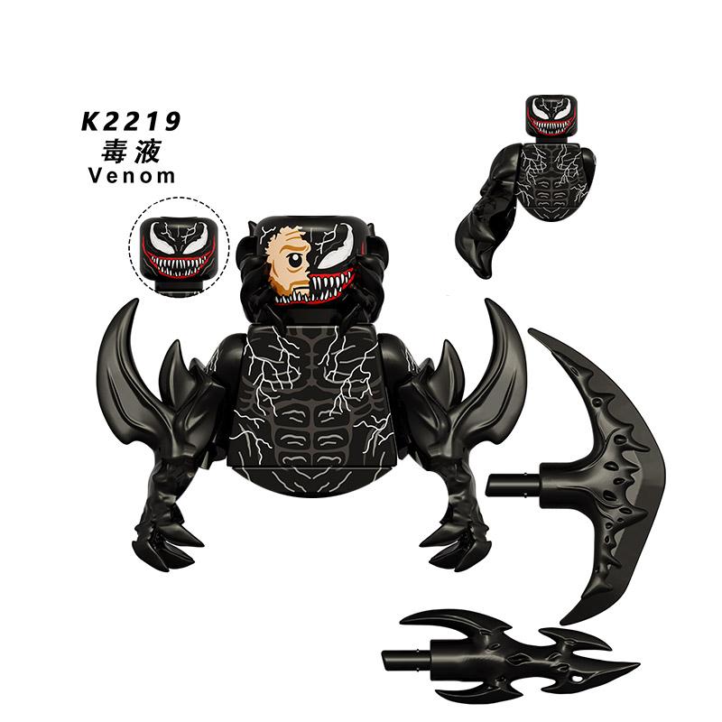 

Marvel Legends Карнаж Веном Блоки Кирпичики Анти-Веном Эдди Брок Для Игрушек Подарков Фигурки Экшн Строительные Блоки Для Детей