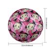 1pc Betty Boop Design Soccer Ball, Standard Football Size 5 for Training Competition Outdoor Sports, Unique Present