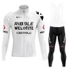 CASTELU Cycling Jersey Set Team Long Sleeve Kit Cycling Clothing Sports breathable Men Road Bike Suit MTB Pants Wear Autumn 2026