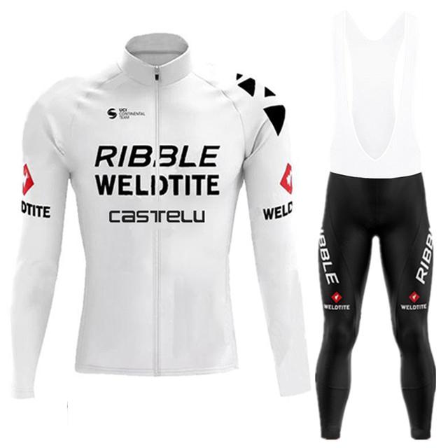 CASTELU Cycling Jersey Set Team Long Sleeve Kit Cycling Clothing Sports breathable Men Road Bike Suit MTB Pants Wear Autumn 2026