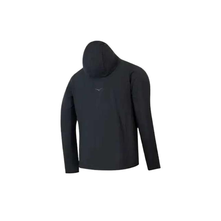 HOKA One One Skyflow Wind Hooded Solid Jacket Men Jacket 1178655-BLK