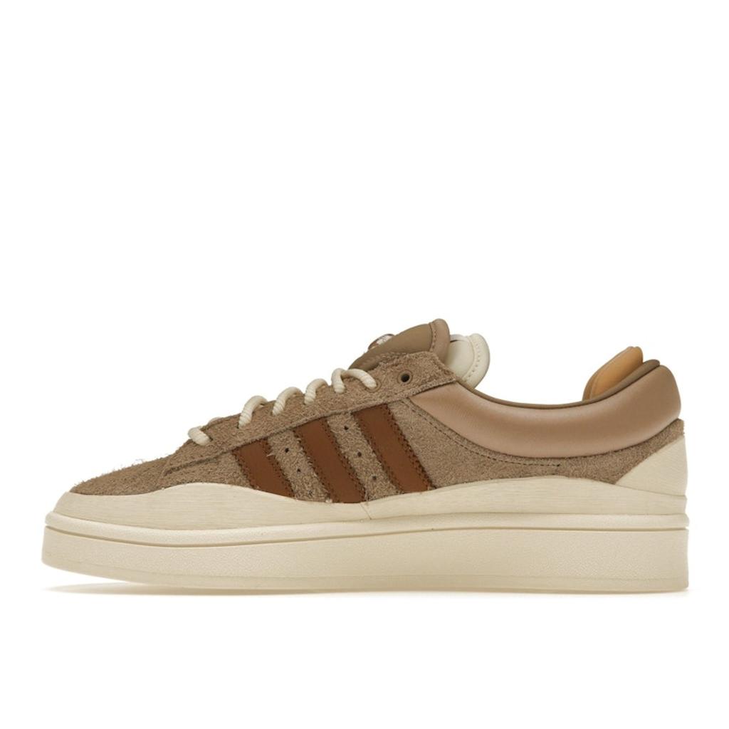 Adidas Bad Bunny X Campus Chalky Brown Unisex Sneakers Sand-Beige Cream-White ID2529