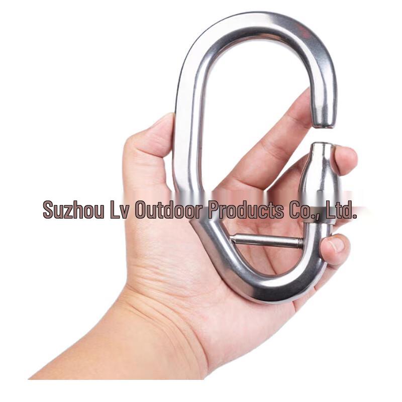 Lieve Stainless Steel Via Ferrata Safety Buckle 1