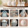 BPA Free Breast Pump Replacement Parts Silicone Diaphragms Breast Pump Parts  Travel