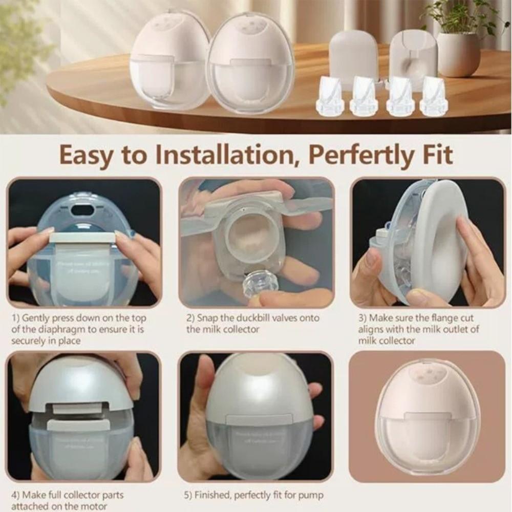 BPA Free Breast Pump Replacement Parts Silicone Diaphragms Breast Pump Parts  Travel
