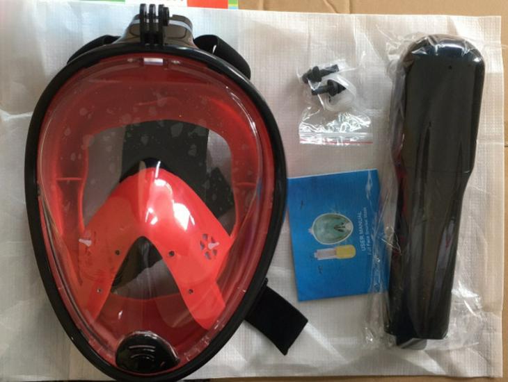 Snorkeling and Diving Goggles with GoPro Mount