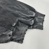 BALENCIAGA 796917 Back Logo Damaged Long Sleeve T-Shirt tops 2 grayUsed