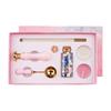 Sealing Wax Bead Macaron Blossom Brooches Wax Stamp Set for Envelopes Postcards DIY Card Making Greeting Cards