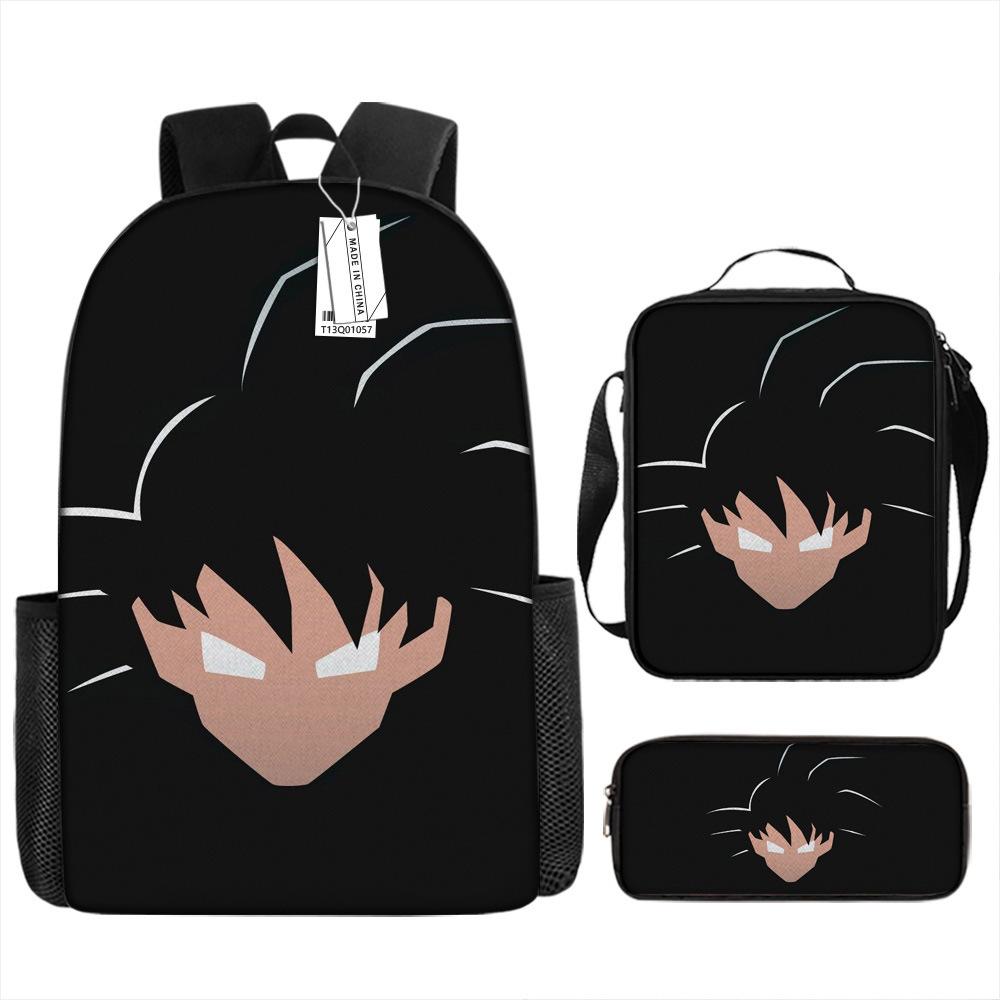 Summer School Bag Dragon Ball Animation Lunch Bag Elementary and Secondary School Backpack