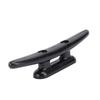 Boat Cleat Black Nylon Strong Tensile Strength Dock Cleat for Marine Deck Nautical Decor 128mm/5.04in