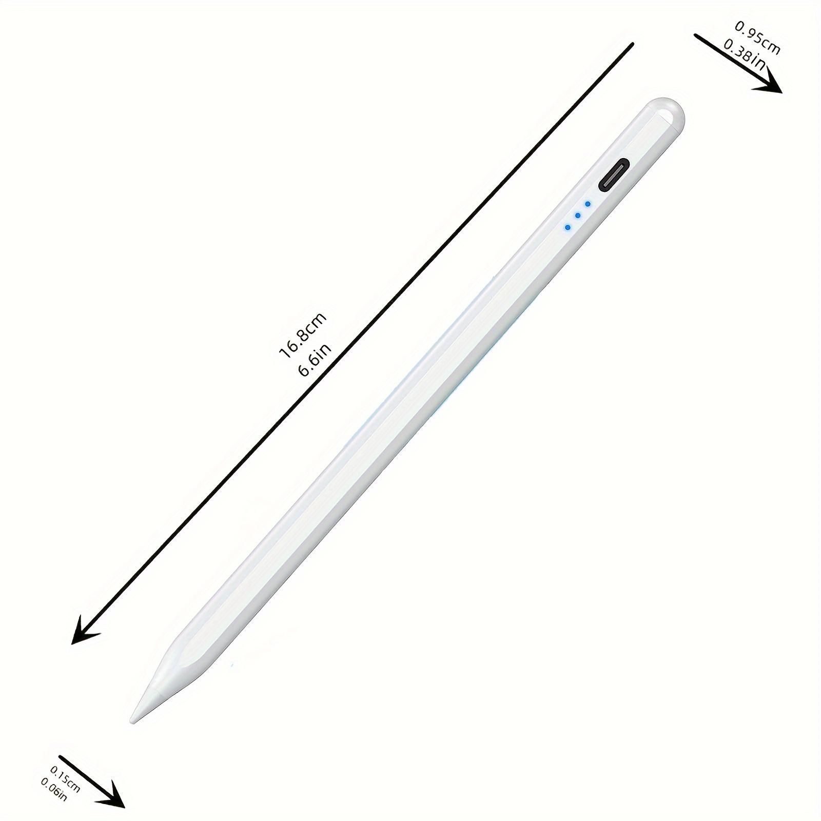 

Precision Stylus Pen — стилусы для iPad с функцией блокировки ладонью, распознаванием наклона и эргономичным дизайном, совместимые с iPad 6–10, iPad Pro 12,9 и 11 White 1pc