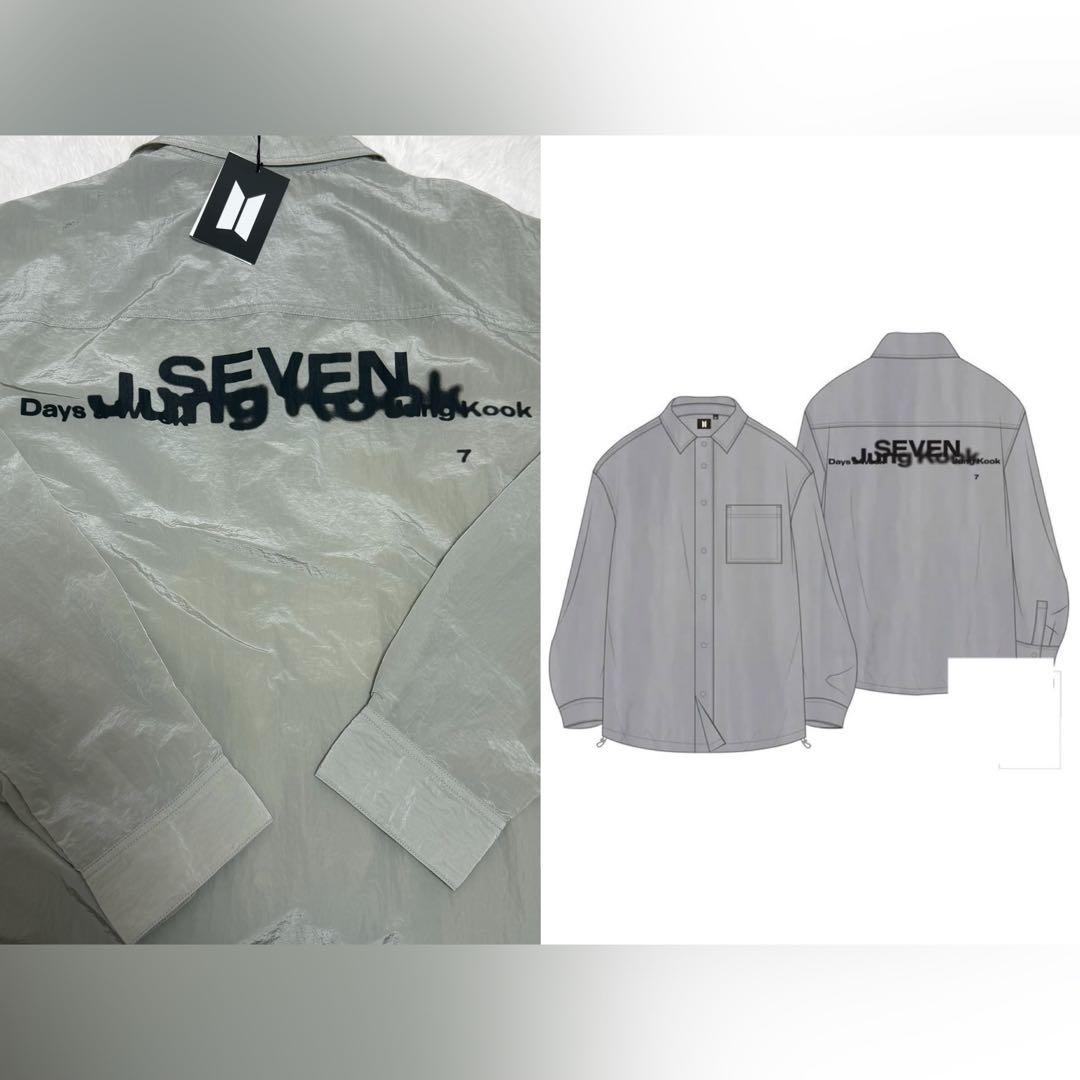 BTS SEVEN Jung Kook shirt trading card