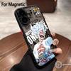 Anime Ones Pieces Luffys Zoros Phone Case For Samsung Galaxy S25 S24 S23 S22 S21 S20 FE Plus Ultra 5G Matte Magnetic