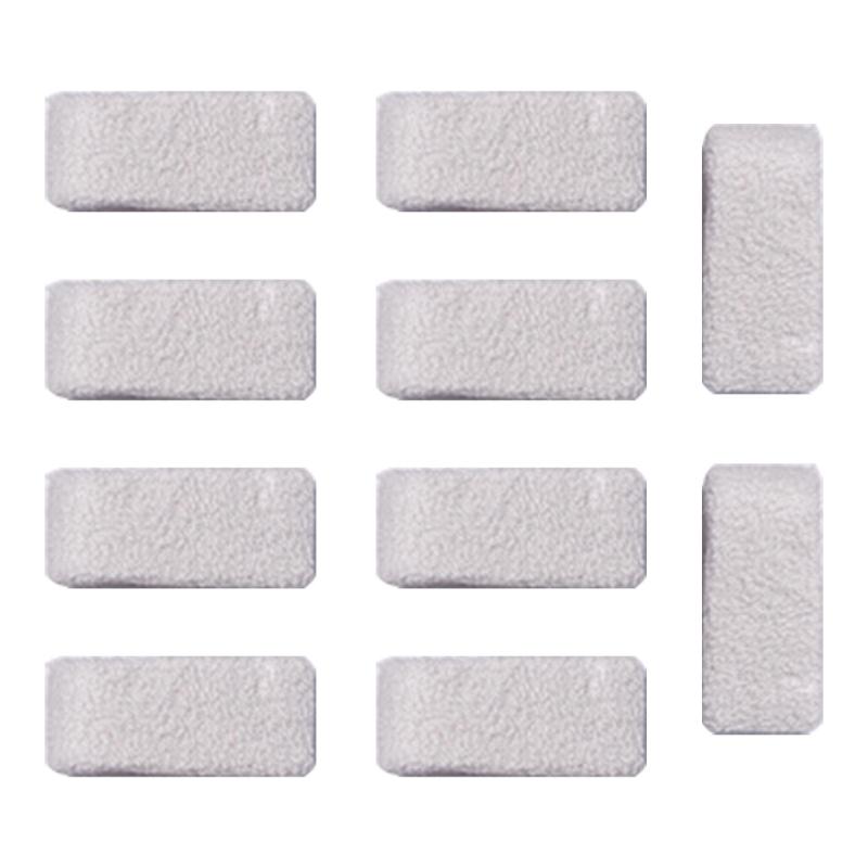 

10Pcs Plush Quilt Cover Holders Clips with Strong Grip Fleece Coating Duvet Clips Comforter Fasteners Bedding Clips серый
