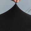 Thickened Bar Stool Sleeve Solid Color Chair Cushion Cover Chairs Accessories Round Chair Cover