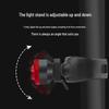 056 High Brightness LED Bicycle Tail Light - Rechargeable Safety Warning for Night Riding