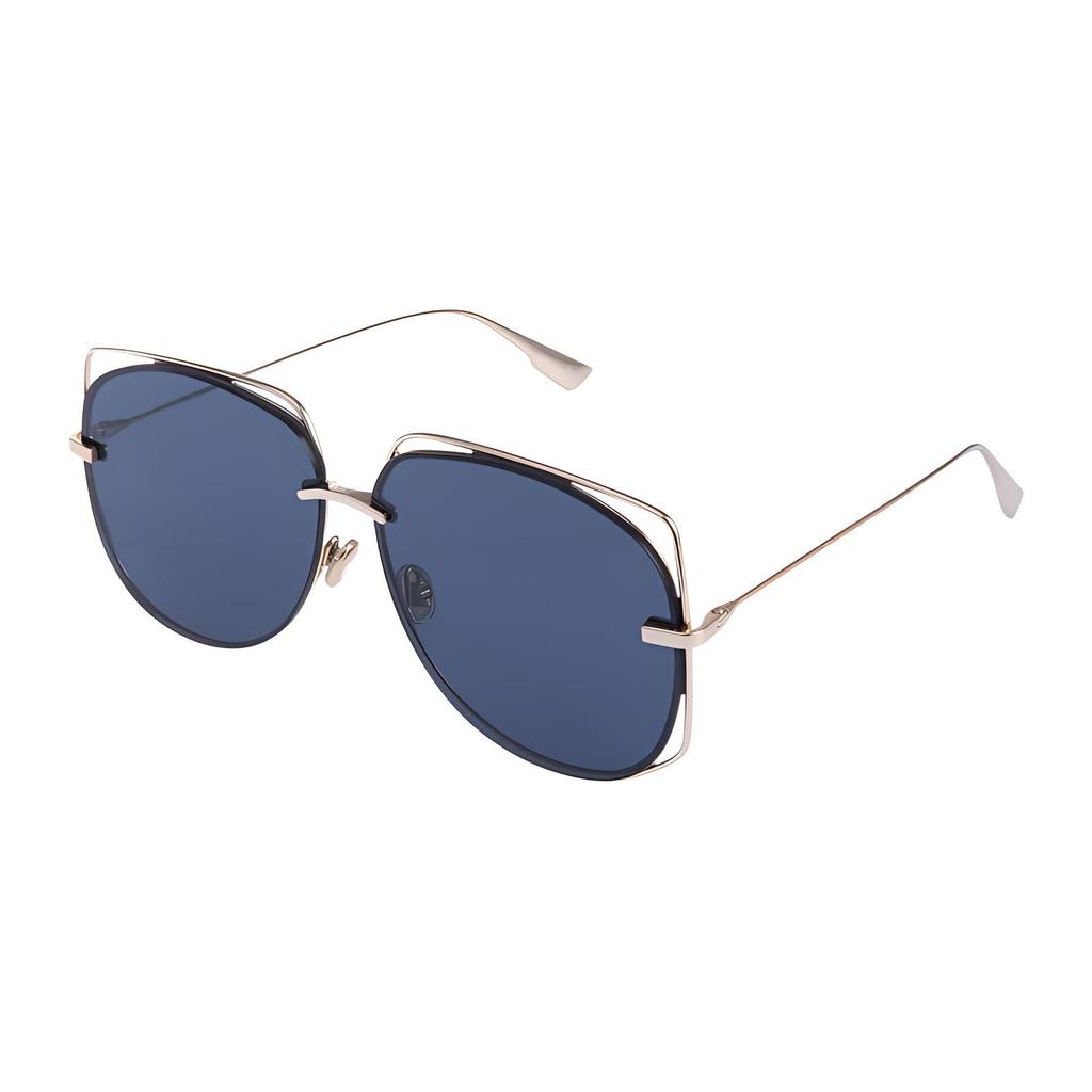 Dior Fashion Trend Alloy Round Frame Sunglasses Women sunglasses Silver DIORSTELLAIRE6-202084J5G61A9
