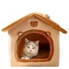 Four Seasons Universal Dog Bed: Washable, Warm, Large, Pet House-Shaped Bed for Dogs and Cats.