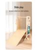 Adjustable Wooden Kitchen Step Stool for Children - Learning, Interactive, and Height-Increasing.